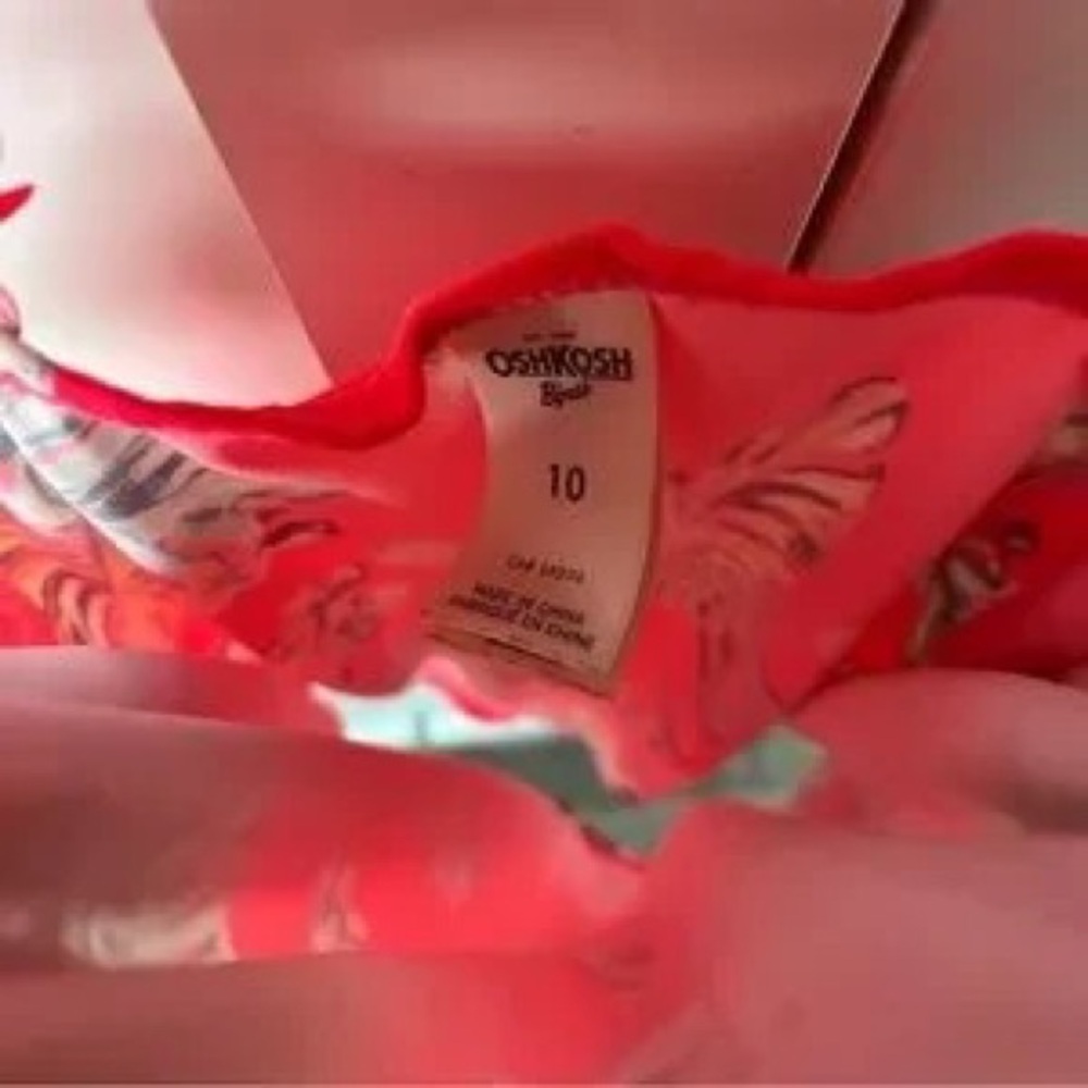 Floral Ruffled Strap Pink Tank Top - Picture 5 of 5